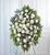 Blue & White Sympathy Standing Spray