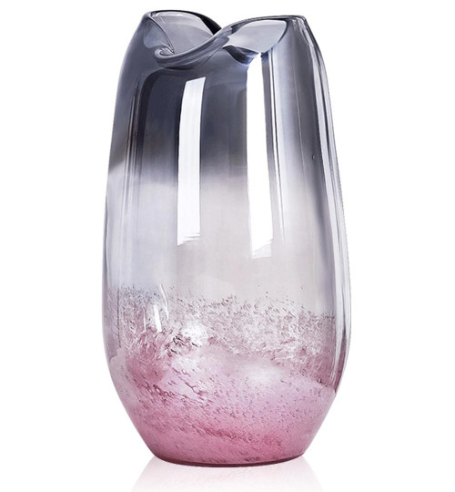 Handblown Pink Vase