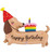 Oversize Birthday Dachshund Mylar Balloon 43"