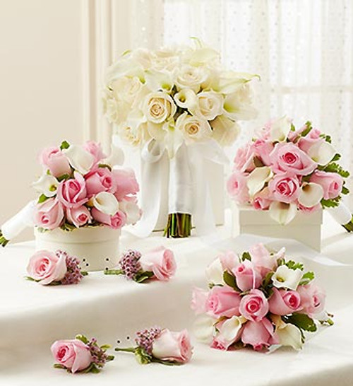 Bridal Party Personal Package - Pink & White