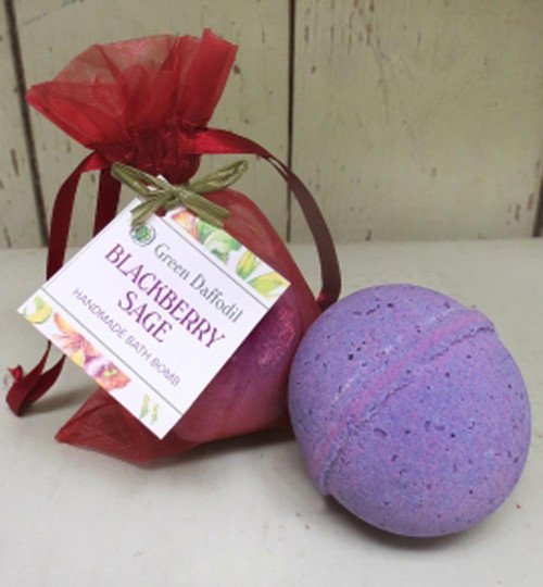 Blackberry Sage Bath Bomb