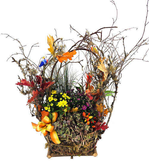 Elite Rustic Twig Planter