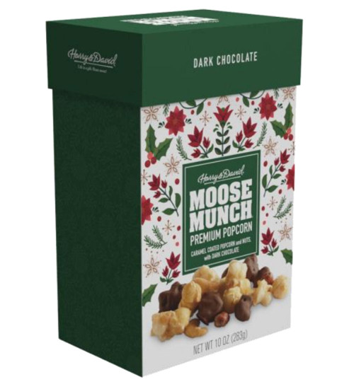 Holiday Moose Munch® 10oz Box Dark Chocolate 