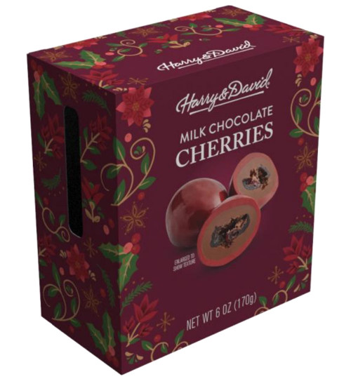 Holiday Chocolate-Covered 6oz Cherries 