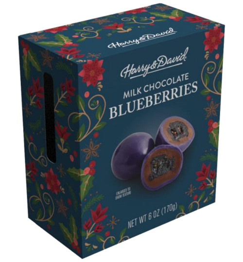 Holiday Chocolate-Covered 6oz Blueberries 