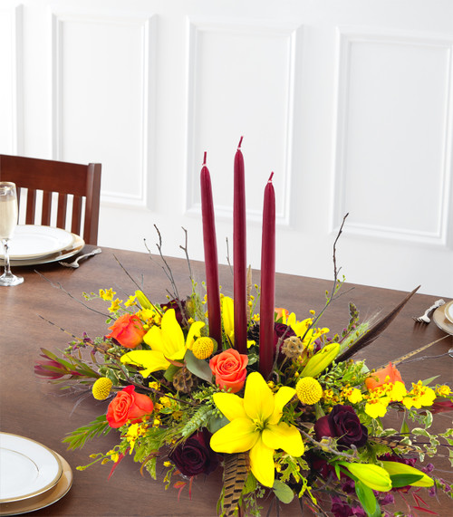 Harvest Elegance Centerpiece
