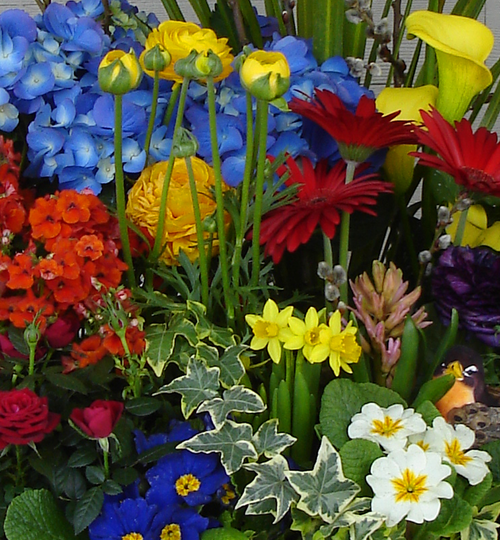 Seasonal Outdoor Craftsman Box Planter