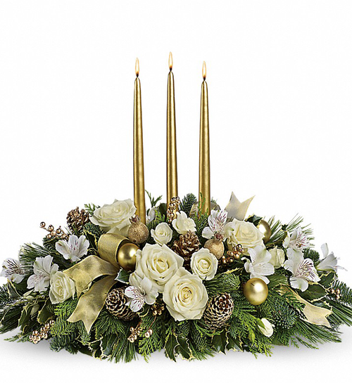 Royal Christmas Centerpiece